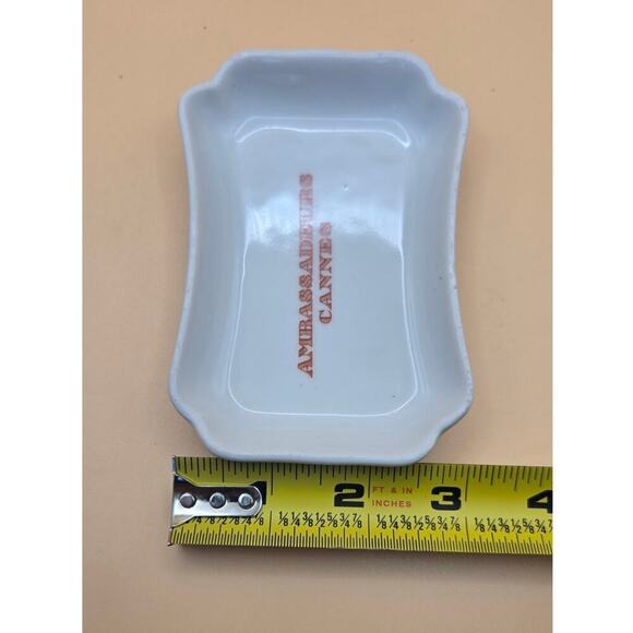 A Charming Ambassadeurs Cannes Vintage Ashtray or Trinket Tray - Picture 5 of 5